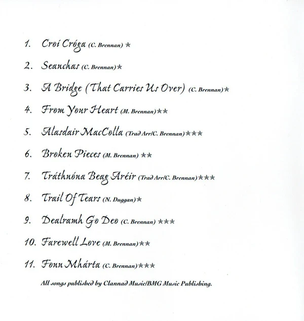 Clannad - Lore (CD, Album, Pic) - Image 2