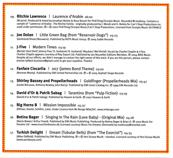Claude Challe Presents Jean-Marc Challe - Music For Movies (CD, Comp) - Image 4