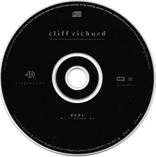 Cliff Richard - Real As I Wanna Be (CD, Album) - Image 3