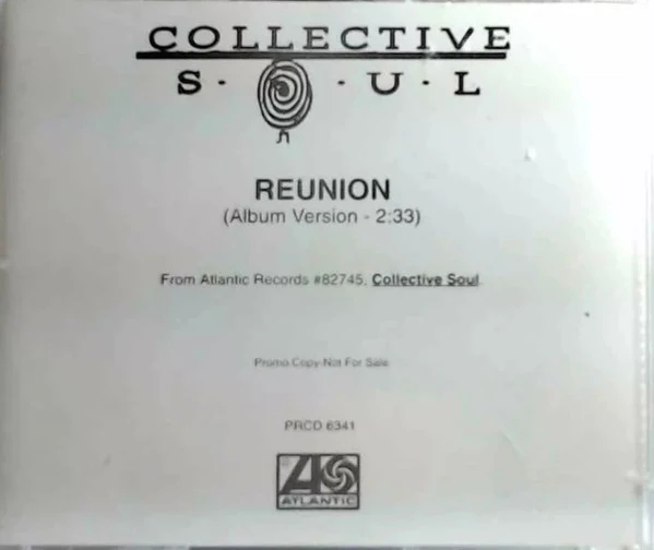 Collective Soul - Reunion (CD, Single, Promo) - Image 2