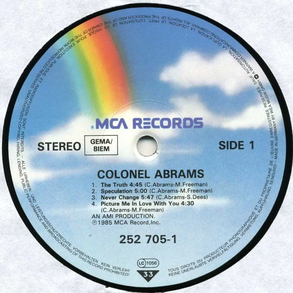 Colonel Abrams - Colonel Abrams (LP, Album) - Image 3