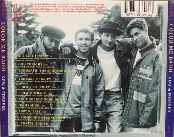 Color Me Badd - Now & Forever (CD, Album) - Image 3