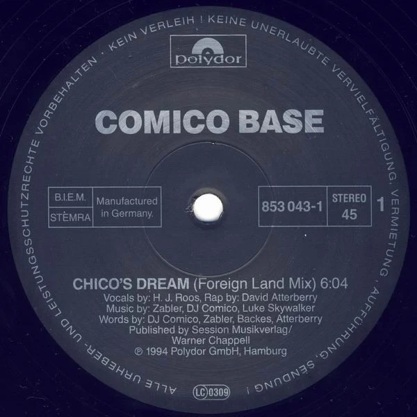 Comico Base - Chico's Dream (12") - Image 3