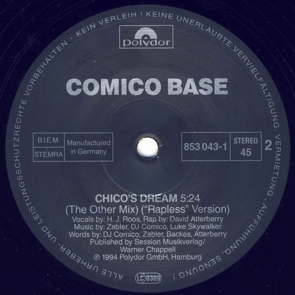 Comico Base - Chico's Dream (12") - Image 4