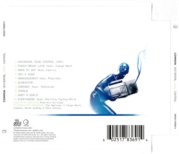 Common - Universal Mind Control (CD, Album, Sup) - Image 2