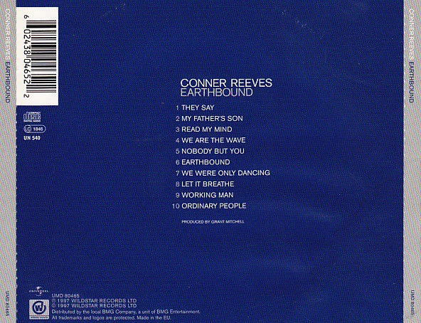 Conner Reeves - Earthbound (CD, Album) - Image 3
