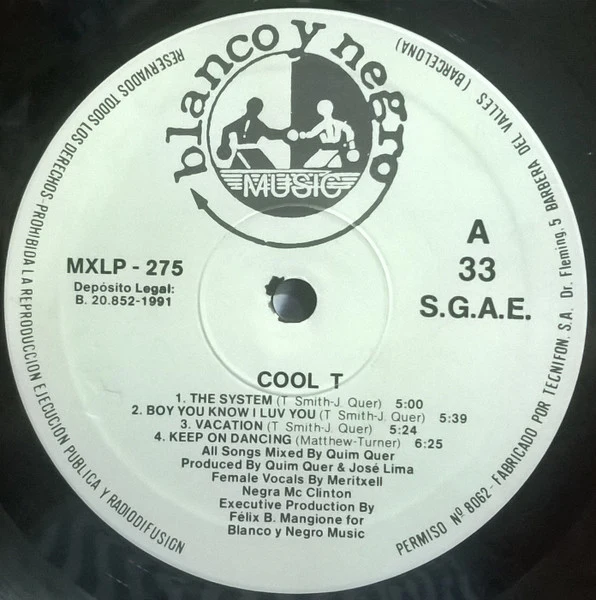 Cool T - The Beguinning (LP) - Image 3