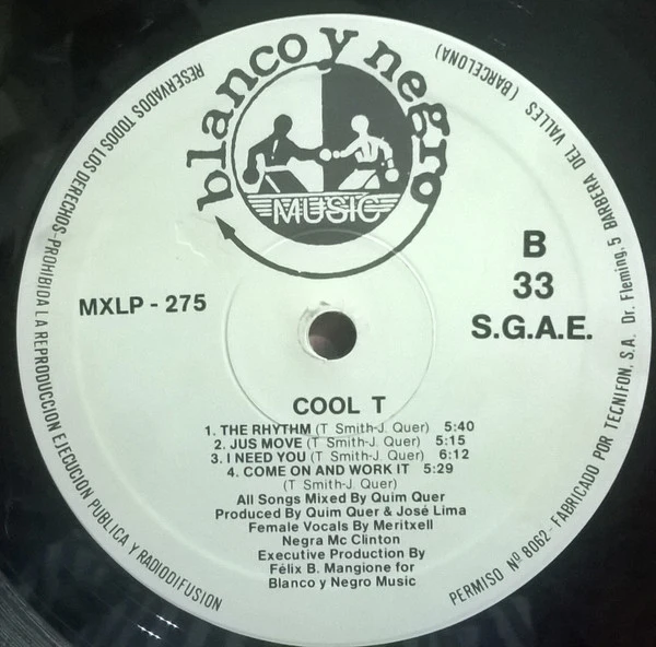 Cool T - The Beguinning (LP) - Image 4