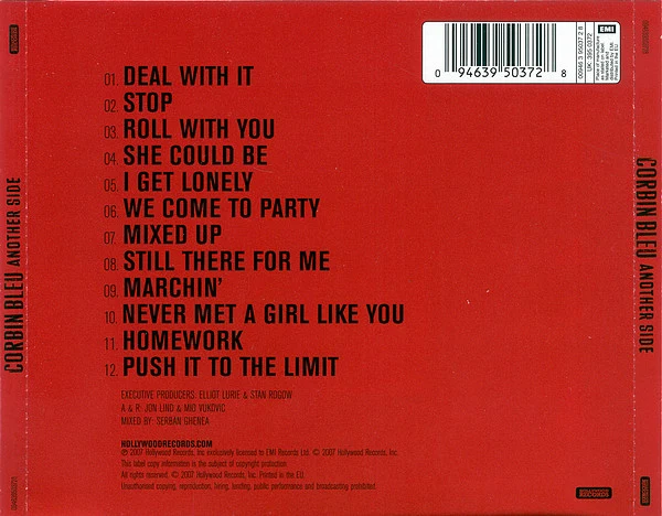 Corbin Bleu - Another Side (CD, Album) - Image 3