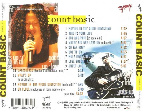 Count Basic - Moving In The Right Direction (CD, Album) - Image 2