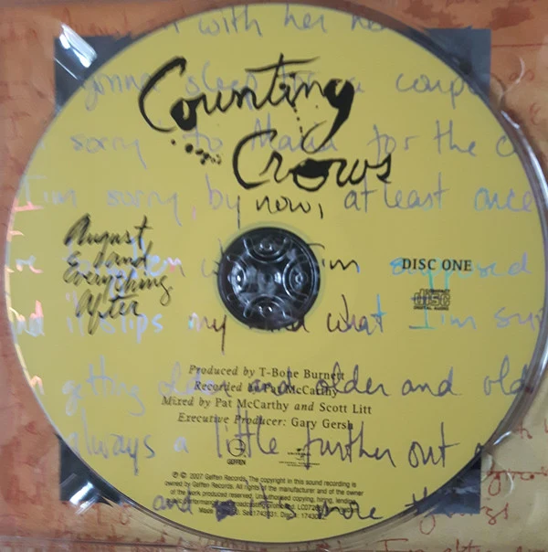 Counting Crows - August And Everything After (CD, Album, RE, RM + CD + Dlx, Ltd) - Image 4