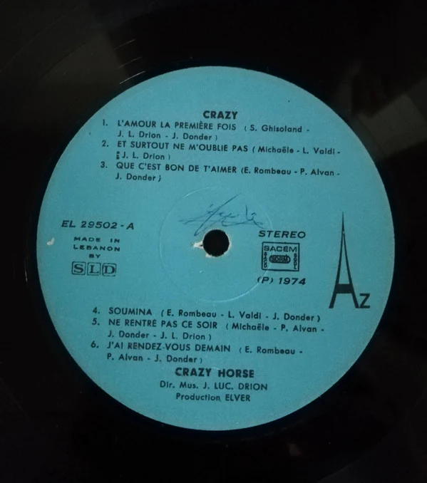 Crazy Horse - Le Crazy Horse (LP) - Image 3