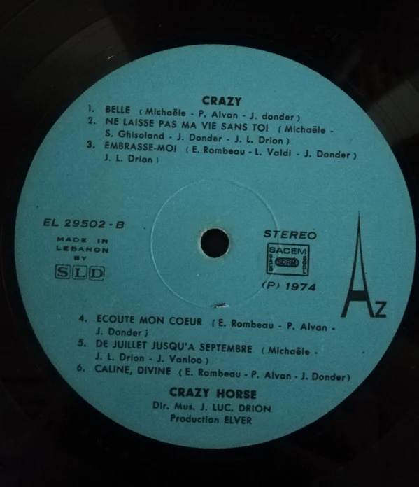 Crazy Horse - Le Crazy Horse (LP) - Image 4