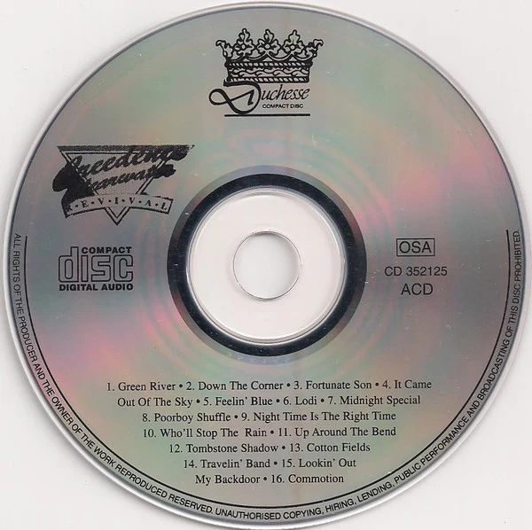 Creedence Clearwater Revival - Greatest Hits Vol. 2 (CD, Comp) - Image 2