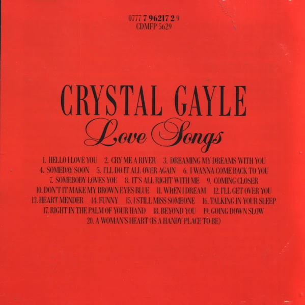 Crystal Gayle - Love Songs (CD, Comp) - Image 3