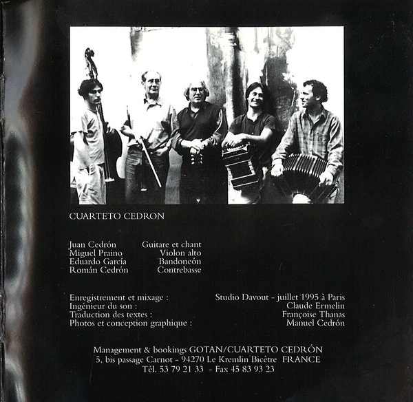 Cuarteto Cedron - Apparition Urbaine (CD) - Image 5