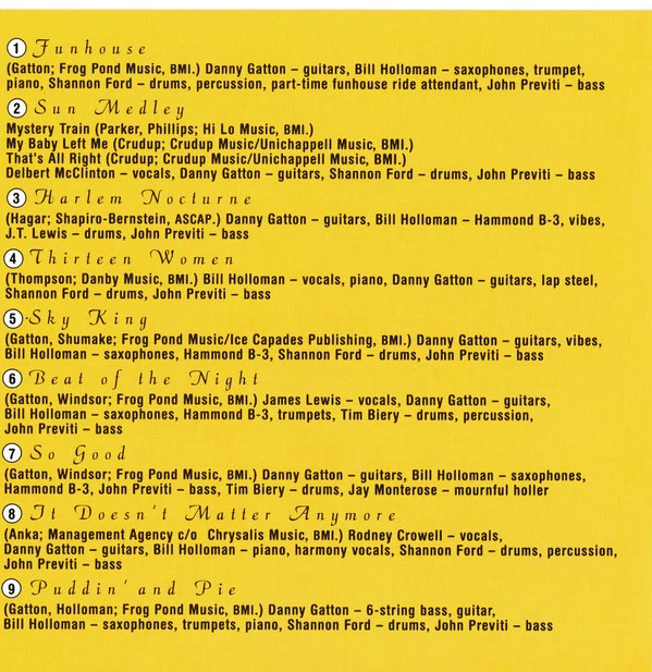 Danny Gatton - Cruisin' Deuces (CD, Album) - Image 3