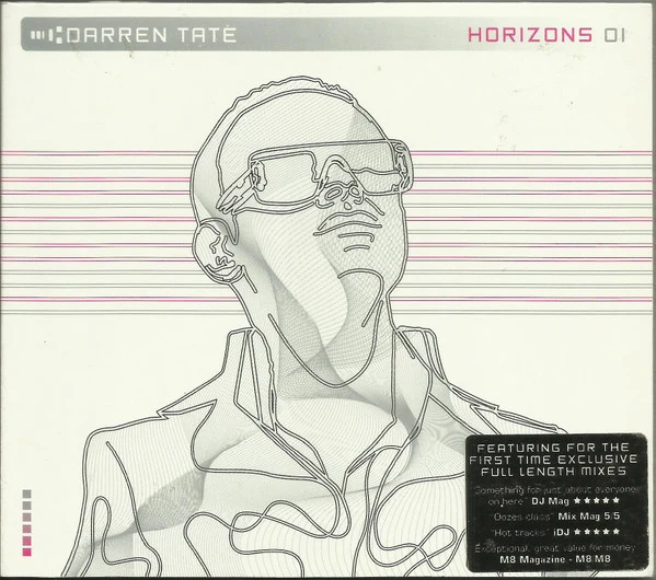 Darren Tate - Horizons 01 (CD, Album, Mixed, Dig)