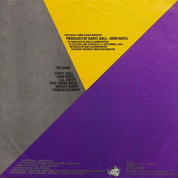 Daryl Hall & John Oates - Rock 'N Soul Part 1 (LP, Comp, Gra) - Image 3