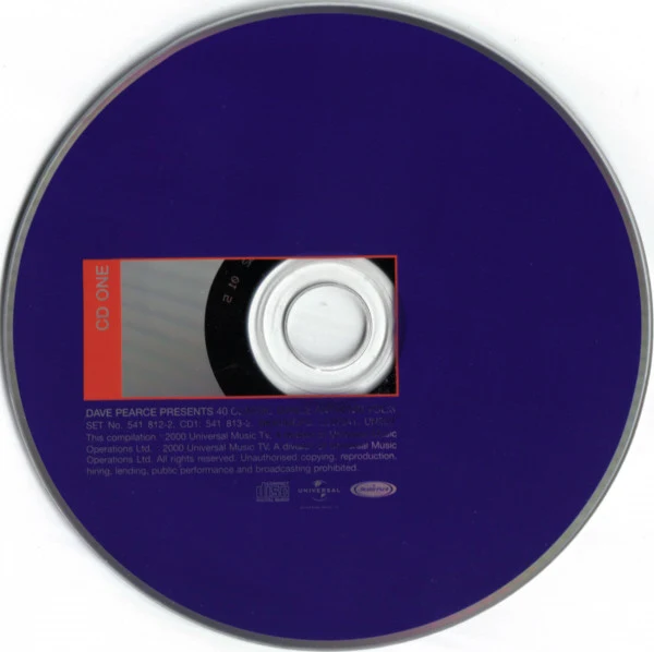 Dave Pearce - 40 Classic Dance Anthems Vol 3 (2xCD, Comp) - Image 3