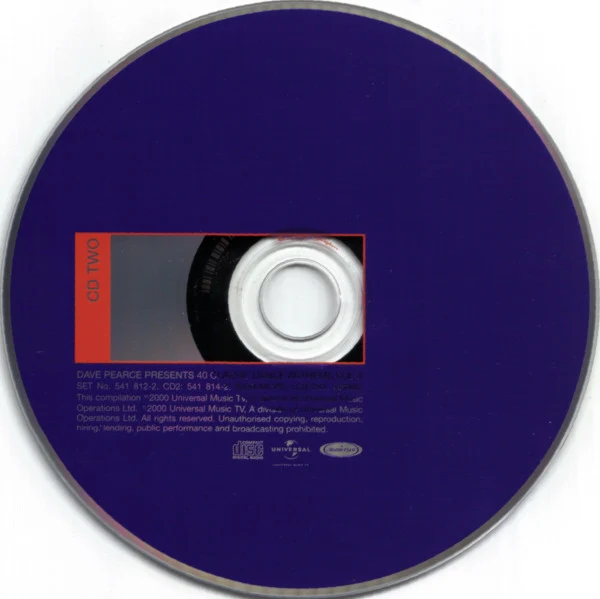 Dave Pearce - 40 Classic Dance Anthems Vol 3 (2xCD, Comp) - Image 4