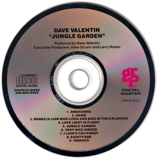 Dave Valentin - Jungle Garden (CD, Album) - Image 3