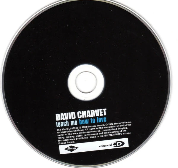 David Charvet - Teach Me How To Love (CD, Maxi, Enh) - Image 3
