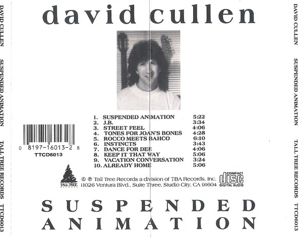David Cullen - Suspended Animation (CD, Album) - Image 3