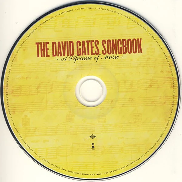 David Gates - The David Gates Songbook (A Lifetime Of Music) (CD, Comp) - Image 3