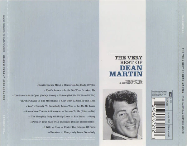 Dean Martin - The Very Best Of Dean Martin (The Capitol & Reprise Years) (CD, Comp) - Image 2