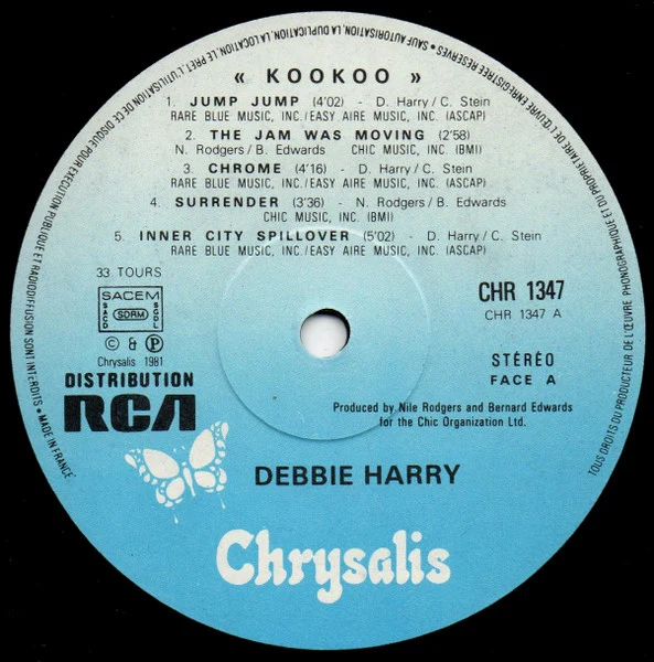 Deborah Harry - KooKoo (LP, Album) - Image 3