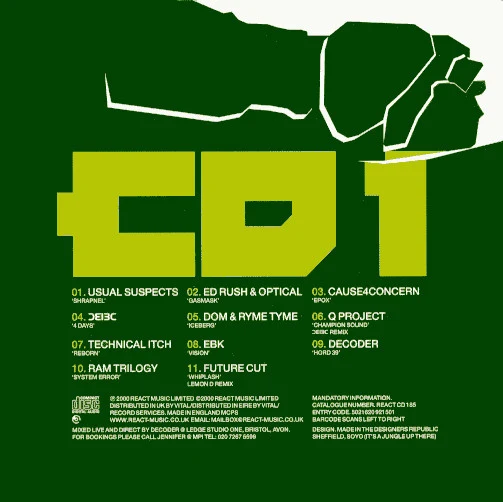 Decoder - 21st Century Drum+Bass (Box + 3xCD, Mixed) - Image 3