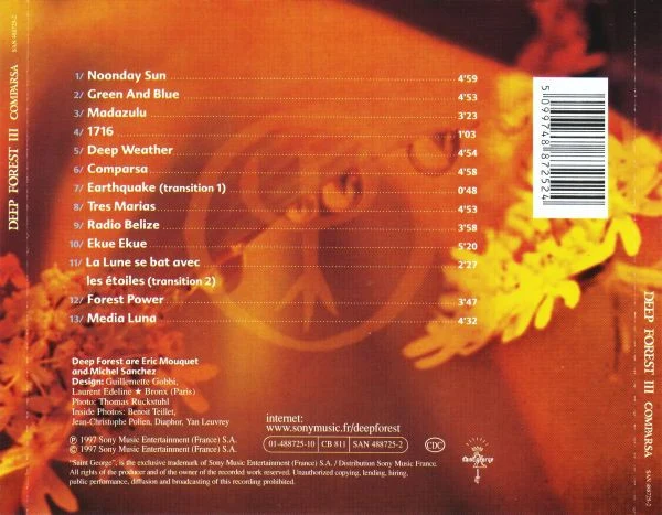 Deep Forest III* - Comparsa (CD, Album) - Image 2