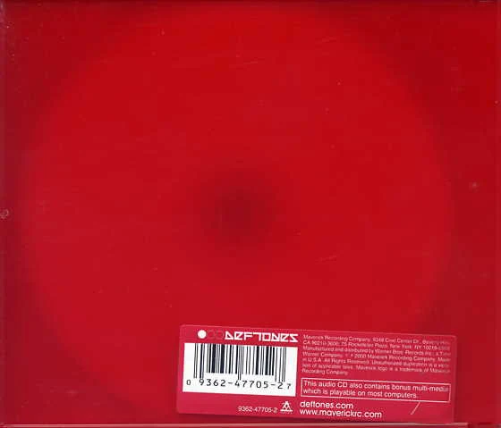Deftones - White Pony (CD, Album, Enh, Ltd, Num, Red) - Image 2