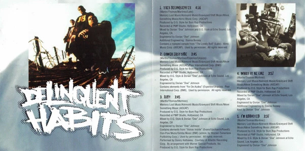 Delinquent Habits - Delinquent Habits (CD, Album) - Image 4