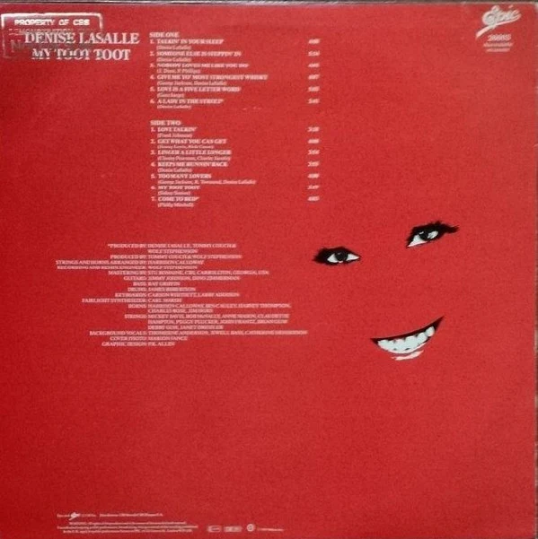 Denise LaSalle - My Toot Toot (LP, Album) - Image 2