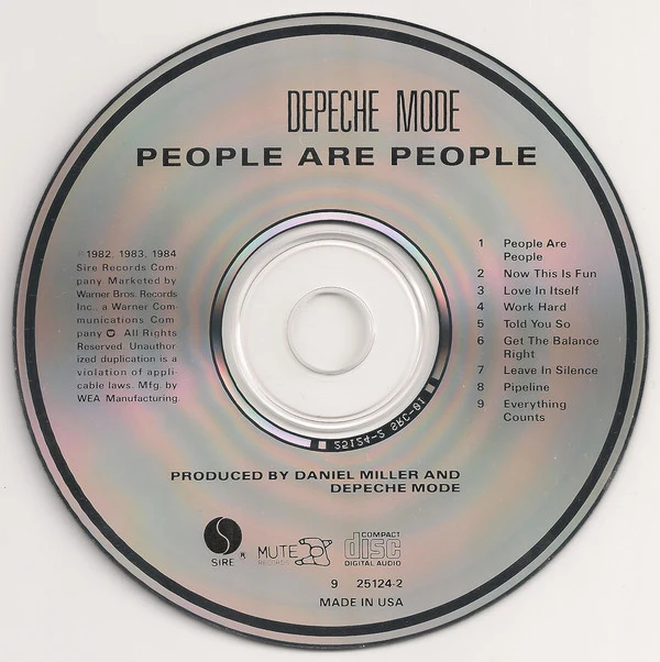 Depeche Mode - People Are People (CD, Album, Comp, RE) - Image 5