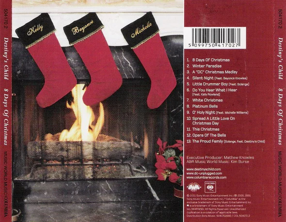 Destiny's Child - 8 Days Of Christmas (CD, Album) - Image 2