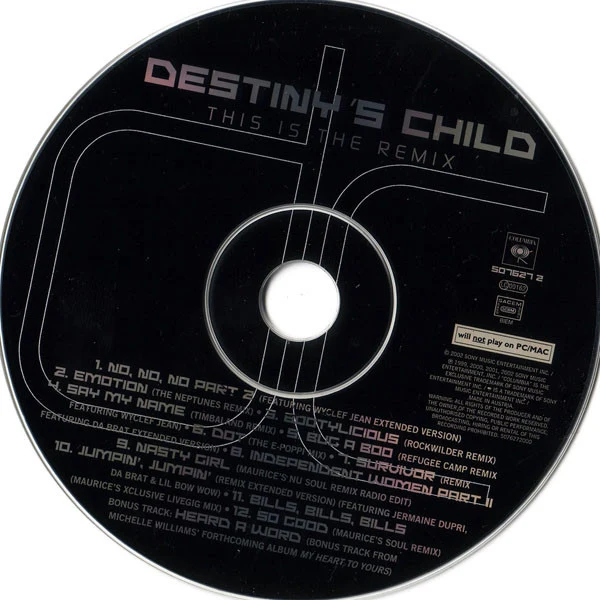 Destiny's Child - This Is The Remix (CD, Comp, Copy Prot.) - Image 5