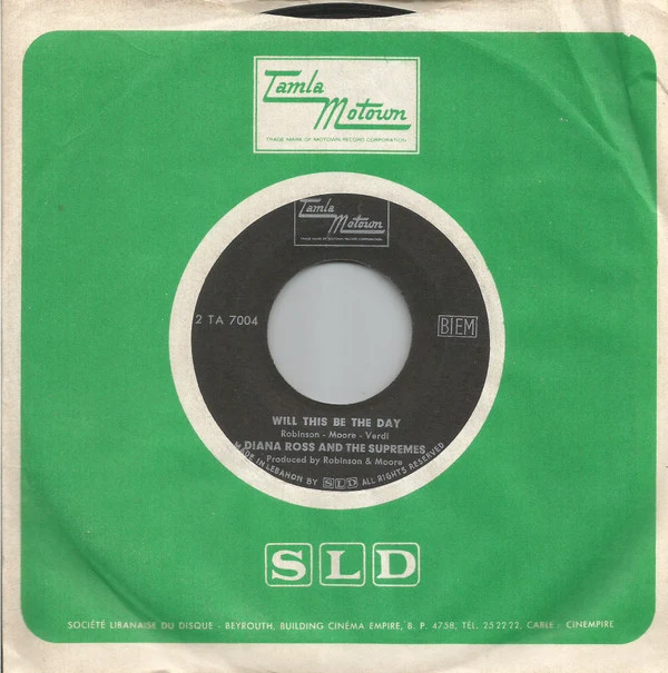 Diana Ross And The Supremes* - Love Child / Will This Be The Day (7", Single, Mono) - Image 2