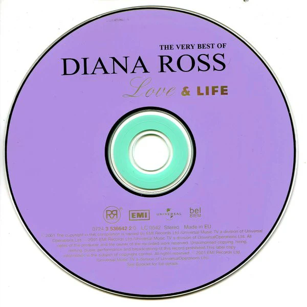 Diana Ross - Love & Life - The Very Best Of Diana Ross (CD, Comp) - Image 3