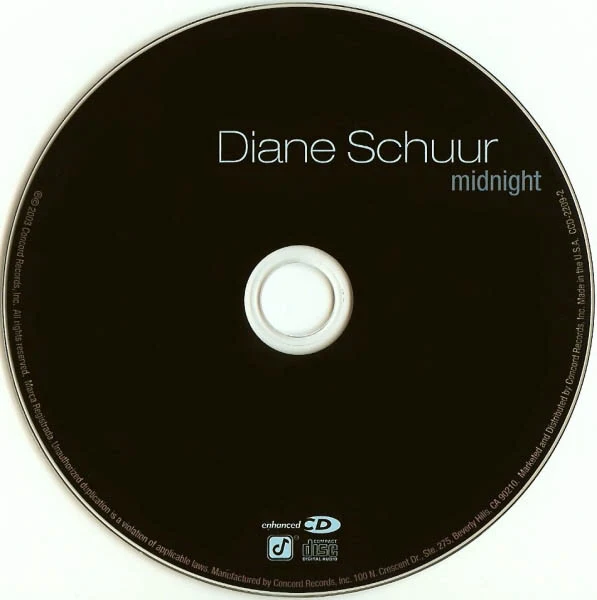 Diane Schuur - Midnight (CD, Enh) - Image 3