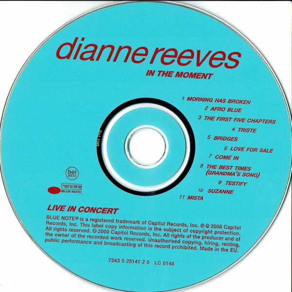 Dianne Reeves - In The Moment / Live In Concert (CD, Album) - Image 3