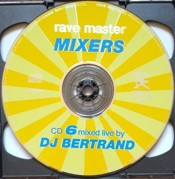 DJ Brainwasher* / DJ Bertrand - Rave Master Mixers - 5 + 6 (2xCD, Comp, Mixed) - Image 3