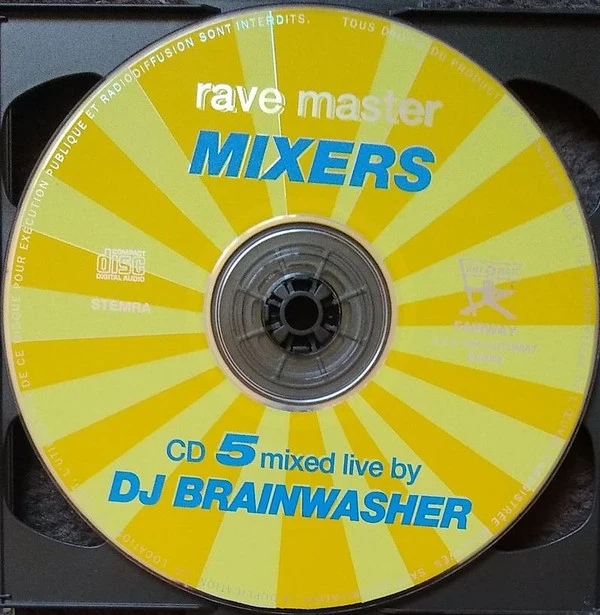DJ Brainwasher* / DJ Bertrand - Rave Master Mixers - 5 + 6 (2xCD, Comp, Mixed) - Image 4