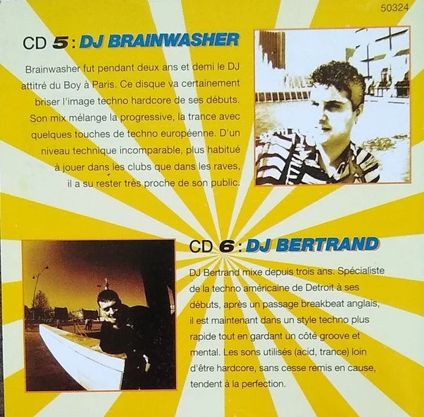 DJ Brainwasher* / DJ Bertrand - Rave Master Mixers - 5 + 6 (2xCD, Comp, Mixed) - Image 5