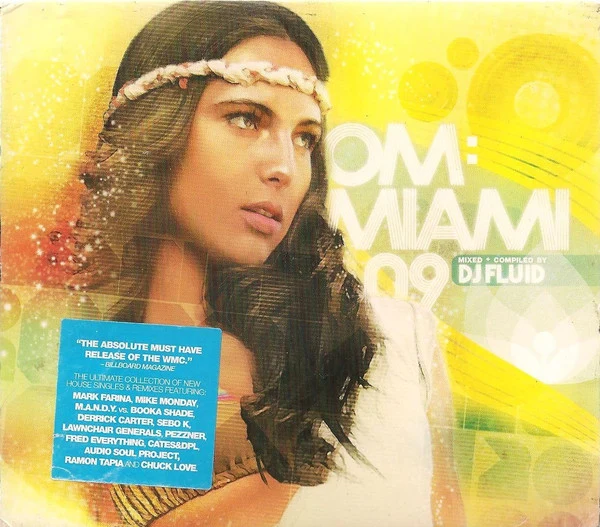 DJ Fluid - Om:Miami 09 (CD, Comp, Mixed)