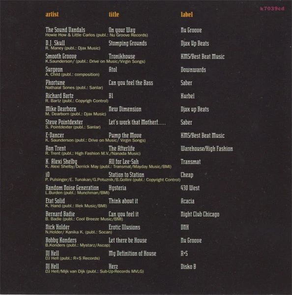 DJ Hell* - X-Mix-5 (Wildstyle) (CD, Comp, Mixed) - Image 4