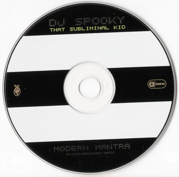 DJ Spooky That Subliminal Kid* - Modern Mantra (CD, Mixed) - Image 3