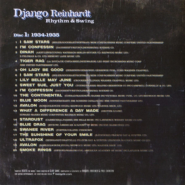 Django Reinhardt - Rhythm & Swing (7xCD, Comp, Mis) - Image 5